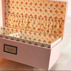 Gucci Pink Floral Beauty Box